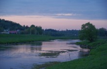 Вечер на Рузе / Московская область, деревня Устье