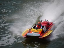 il &quot;Mostro&quot; / Моторная лодка FB Design на Raid Pavia-Venezia. 29 мая 2011
Isola Serafini (река По, Пьяченца)