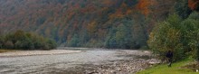 Осенняя река / река Река