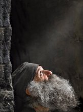 Отец Наоми. / Портрет монаха из монастыря Алаверди. Грузия. Кахетия.