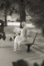 в парке / монокль