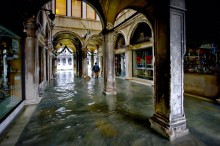 Венеция. Площадь Сан Марко. / Наводнение 2008 г.