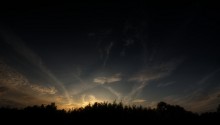 Закатная Живопись... / Сегодняшний закат в Коломенском парке.