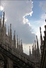 На крыше Дуомо / Милан Италия