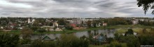 Панорама Торжка с правого берега / Торжок