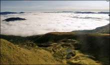 Облачное море у подножия Свидовецкого хребта / Карпаты. Осень 2010г. Приятного просмотра))