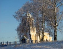 Утро ночного дня / Вологодская область, Сокольский район, село Архангельское