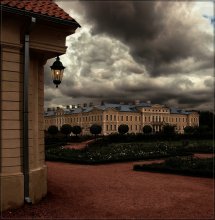 Вечерний Растрелли / Рундальский замок Бирона - фаворита императрицы Анны Иоановны в Латвии.
