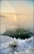 зимние вечера на Ниагаре / Ниагарский водопад, Канада