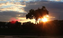 городской закат / ...........