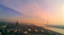 New Riga :) / Смотровая площадка башни собора Св.Петра