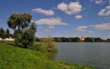 На берегу пруда (150) / Беларусь, г. Несвиж, родовое гнездо Радзивиллов