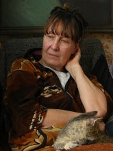 Дама с котенком / no comment
