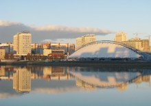 утро в городе, панорама над рекой Свислочь 2010г. / утро в городе, панорама над рекой Свислочь 2010г.