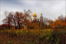 собор Георгия Победоносца / новый храм находится в центре города Одинцово
с этого ракурса пока насколько я знаю ни кто не догадался снять