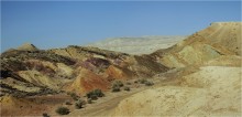 &quot;Цветные пески пустыни Негев&quot; / Израиль,пустыня