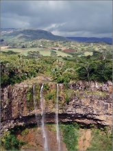 Chamarel (Край земли) / Водопады Шамарель, одна из достопримечательностей острова Маврикий...