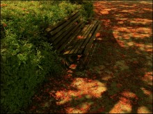 ОСЕННЯЯ ЛАВОЧКА / **************