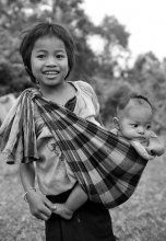 В лаосской деревне №4 / Смотри серию Лаос