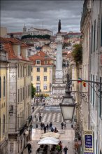 а из нашего окна.. / славный португальский городок Лиссабон;)