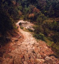 нелегкий путь / непал горы