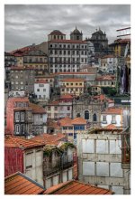 &nbsp; / вид со смотровой площадки в городе Порту