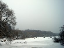 Рыбаки на Минском море / Им и мороз - не мороз, и ветер-не ветер, и выходной-...