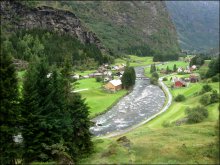 Проезжая мимо / Норвегия, путешествие по железной дороге Flam.