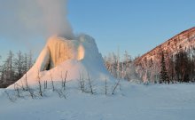 Отблески солнца / Таймыр.Январь