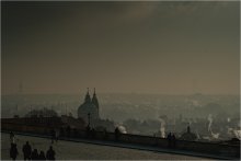 Зимнее утро над Прагой / г. Прага, Градчанская площадь
(Hradčanské náměstí)
03/02/2012