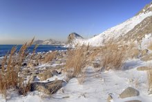 зимний берег / Крым