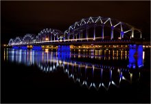 [ᴑᴑoоO] / Жд Мост. 6ть утра.Рига.Поезд.Начинается рассвет.Весна 2012