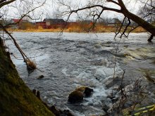 бурная / речка, село