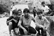 индийские ребята / из серии &quot;Индийские черно-белые зарисовки&quot;
фотография из Индии,
штат Раджастан, Джайпур,
2009