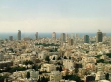 Маленький кусочек большого Тель-Авива / Снято с 23 этажа