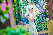 WEDDING PORTRAIT / Снимал сквозь небольшой водопад. Паттайя (Thailand).