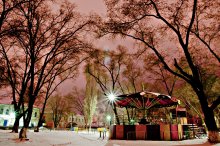 Зимняя сказка / Ночная съемка с длительной выдержкой