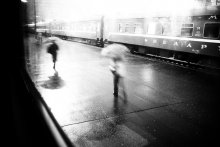 Дождь / &quot;Вся наша жизнь - вокзал - синоним вечной суеты, а люди - поезда - приходят и уходят&quot; (Илья Шевелев)