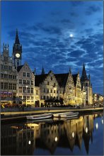 Gent / The city of Gent in Flanders/Belgium.
