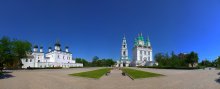 Астраханский кремль / Панорама Астраханского кремля (из 12 кадров).