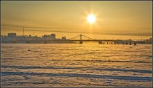 солнце... / Кузнечевский мост, река Кузнечиха