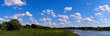 Река Березина. / Моя первая панорама