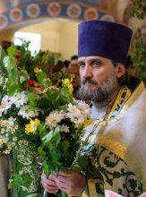 Богослужение в День Святой Троицы / Иерей Владимир, клирик храма св. Николая Чудотворца в Кленниках. Богослужение в День Святой Троицы