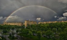 Дождливо-радужный Минск / Дождливо-радужный Минск