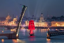 Scarlet sails / Репетиция праздника выпускников &quot;Алые паруса-2012&quot; в Санкт-Петербурге