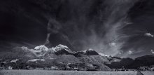 про горы и облака 2 / Альпы, Бавария, ИК-фото