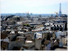 Париж / Вид с центра Помпиду