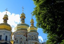 Киевские прогулки. золотые купола / Успенский собор киево-печерской лавры