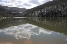 Мартовский Крым / Март,озера Крыма,в любое время года прекрасен Крым