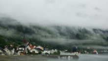 &nbsp; / Норвегия,июль,туман и облака,сыро.